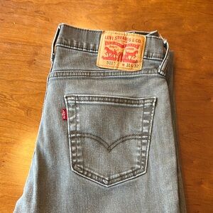 Levi's Gray Denim Jeans